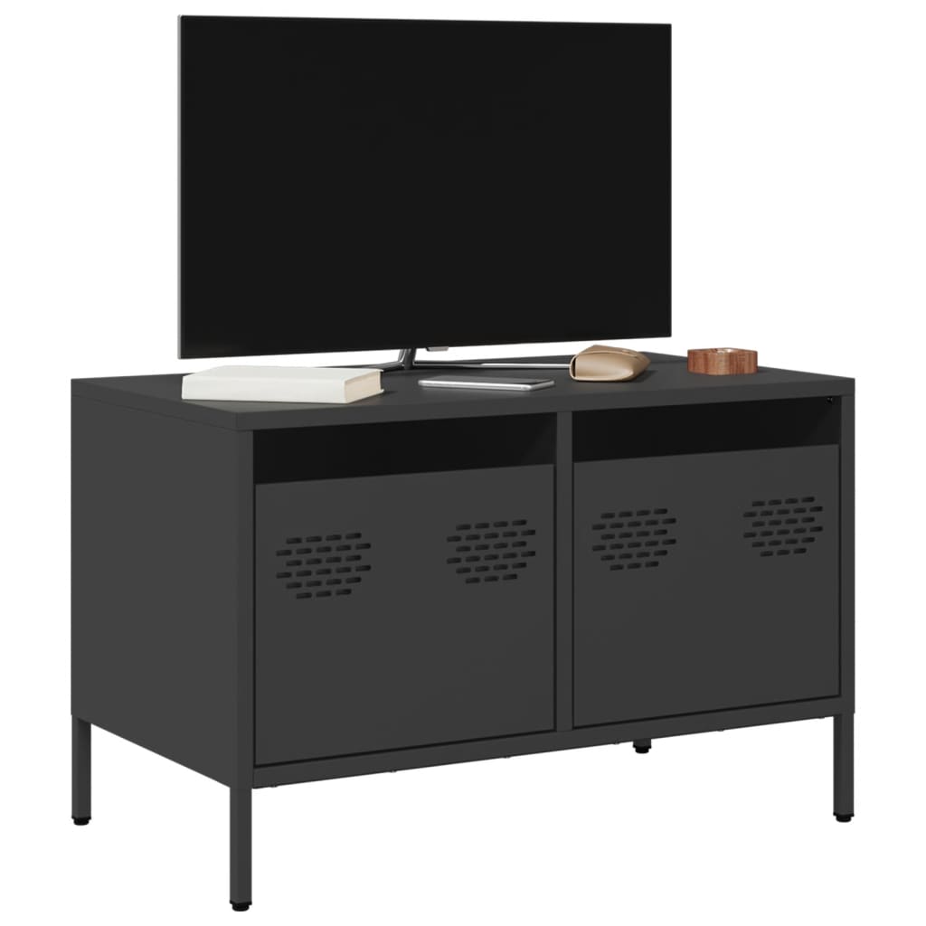 Tv-Meubel 68X39X43,5 Cm Koudgewalst Staal