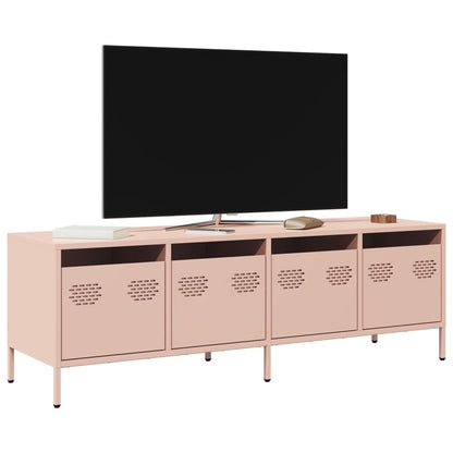 Tv-Meubel 135X39X43,5 Cm Koudgewalst Staal