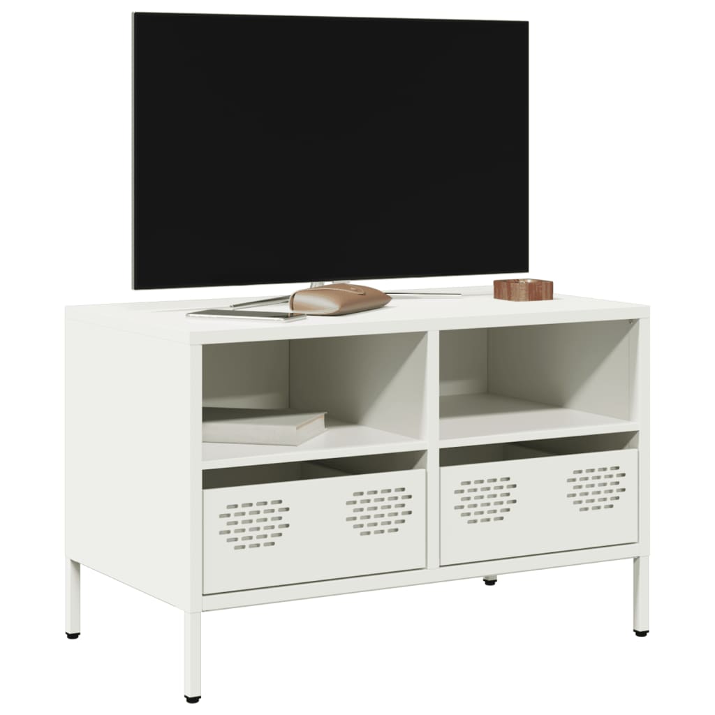 Tv-Meubel 68X39X43,5 Cm Koudgewalst Staal