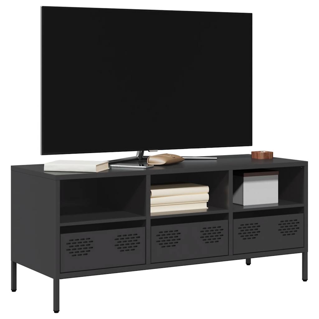 Tv-Meubel 68X39X43,5 Cm Koudgewalst Staal