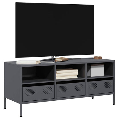 Tv-Meubel 68X39X43,5 Cm Koudgewalst Staal