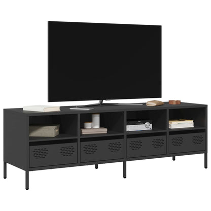 Tv-Meubel 68X39X43,5 Cm Koudgewalst Staal