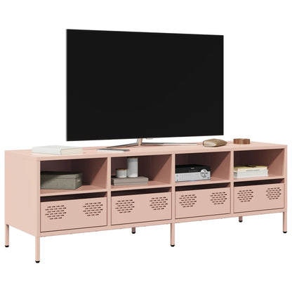 Tv-Meubel 68X39X43,5 Cm Koudgewalst Staal