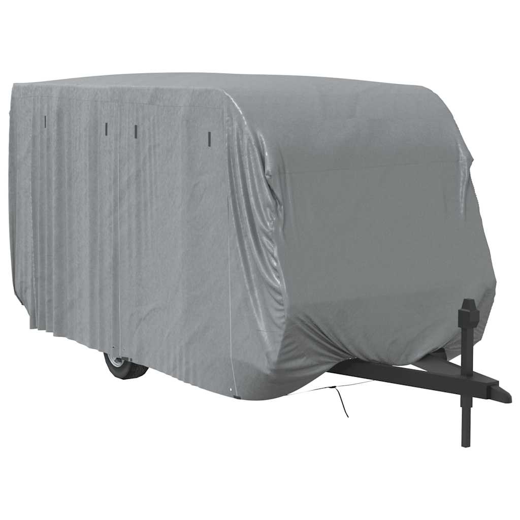 Caravanhoes 460X250X220 Cm Vliesvlies Grijs