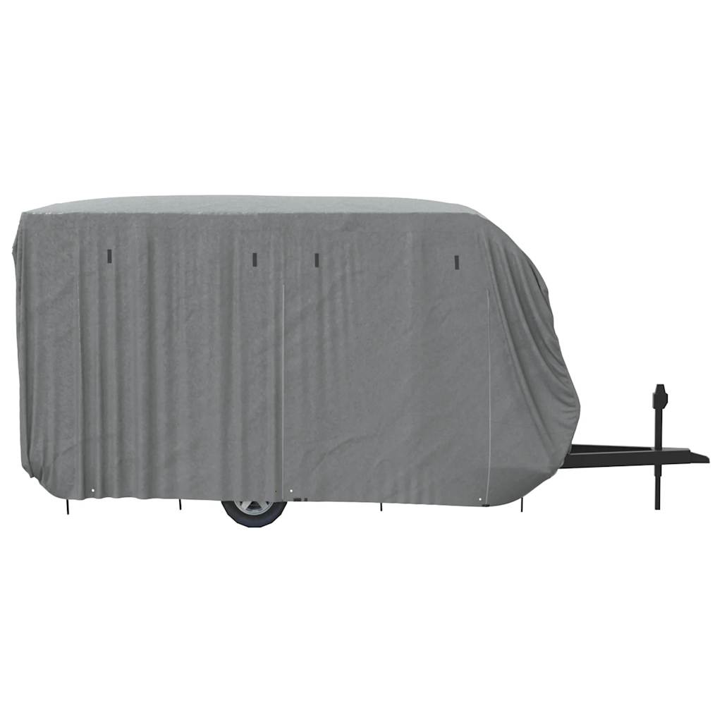 Caravanhoes 460X250X220 Cm Vliesvlies Grijs