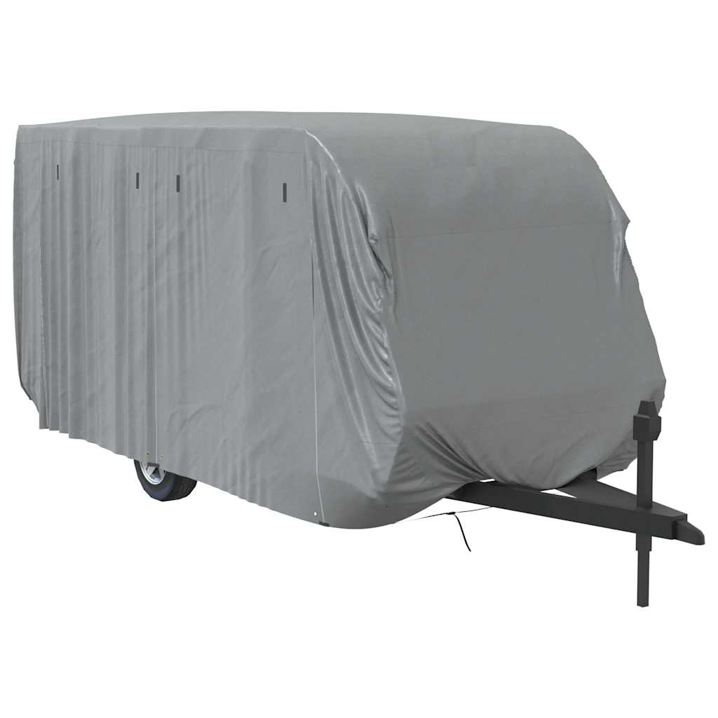 Caravanhoes 550X250X220 Cm Vliesvlies Grijs