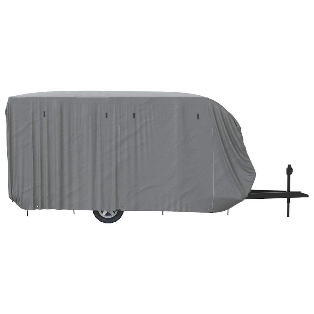 Caravanhoes 550X250X220 Cm Vliesvlies Grijs