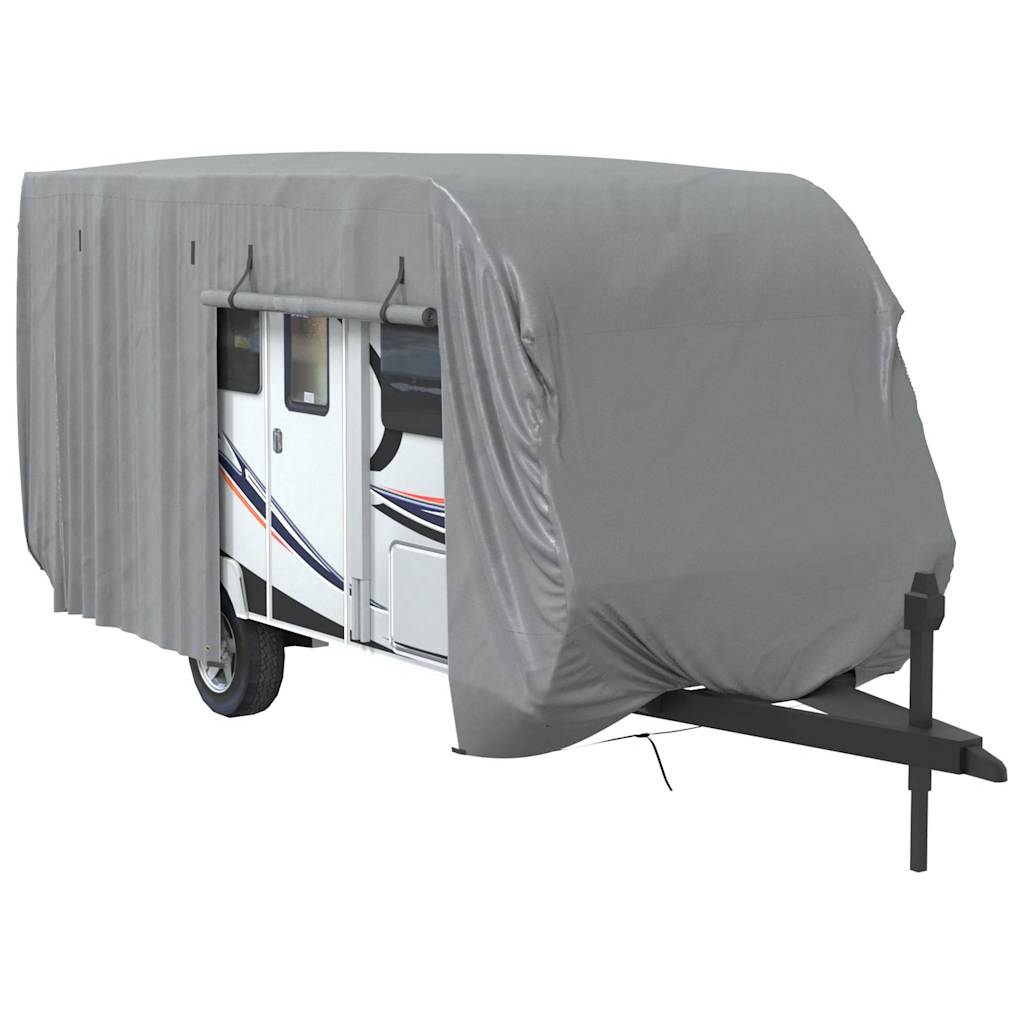 Caravanhoes 550X250X220 Cm Vliesvlies Grijs