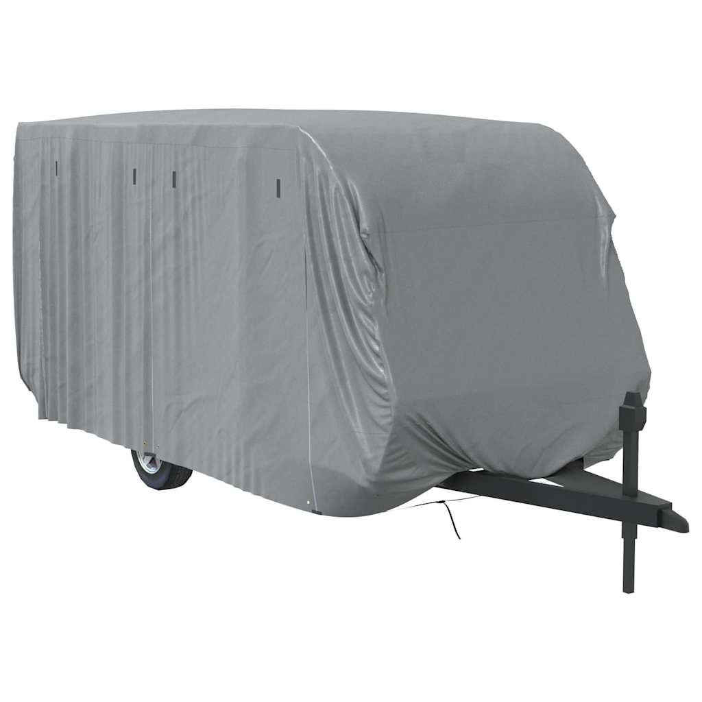 Caravanhoes 670X250X220 Cm Vliesvlies Grijs