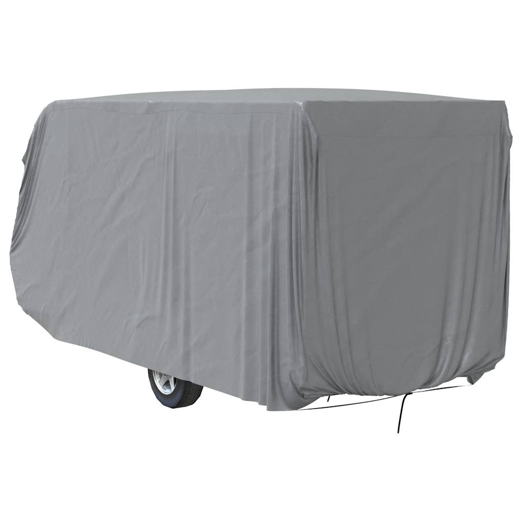 Caravanhoes 670X250X220 Cm Vliesvlies Grijs