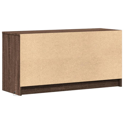 Tv-Meubel Met Led 100X34X50 Cm Bewerkt Hout Ig