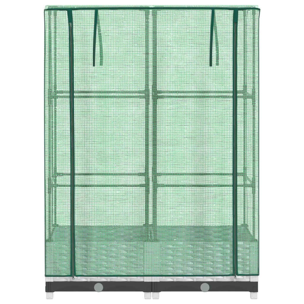 Plantenbak Verhoogd Met Kashoes Rattanlook