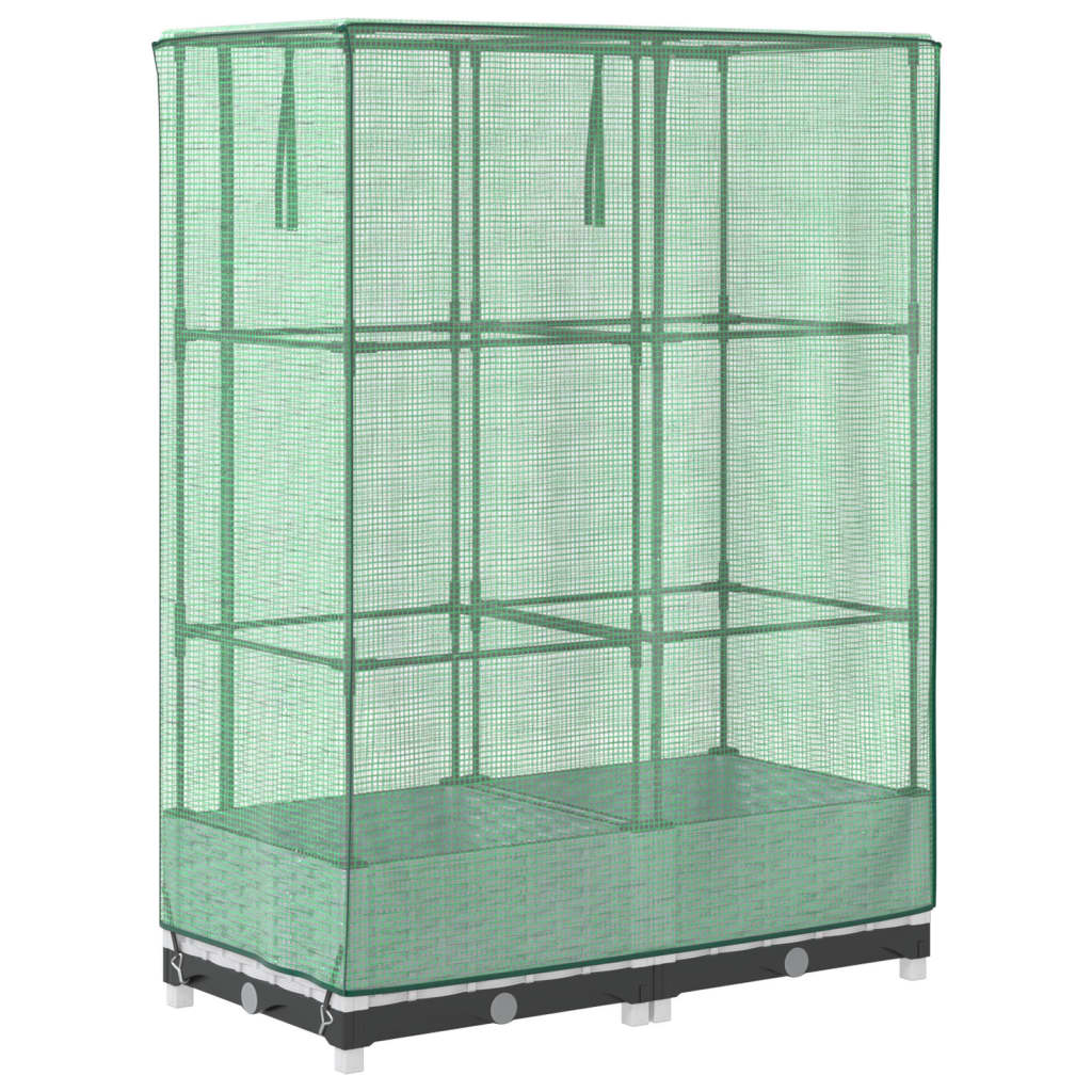 Plantenbak Verhoogd Met Kashoes Rattanlook