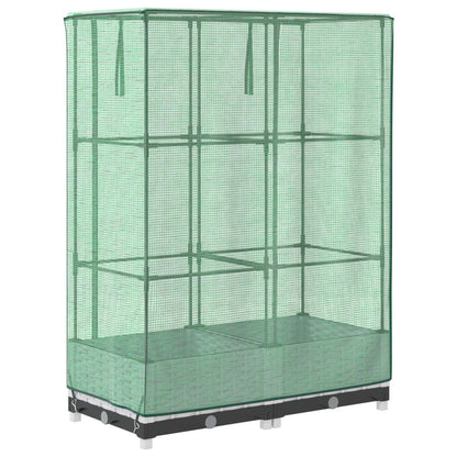 Plantenbak Verhoogd Met Kashoes Rattanlook