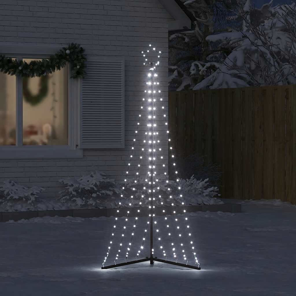 Led-Kerstboom 339 Leds Koud Wit Koudwit