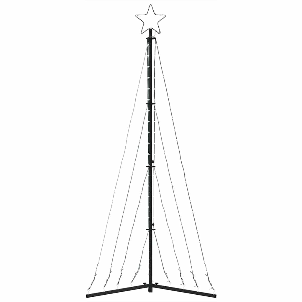 Led-Kerstboom 339 Leds Koud Wit Koudwit