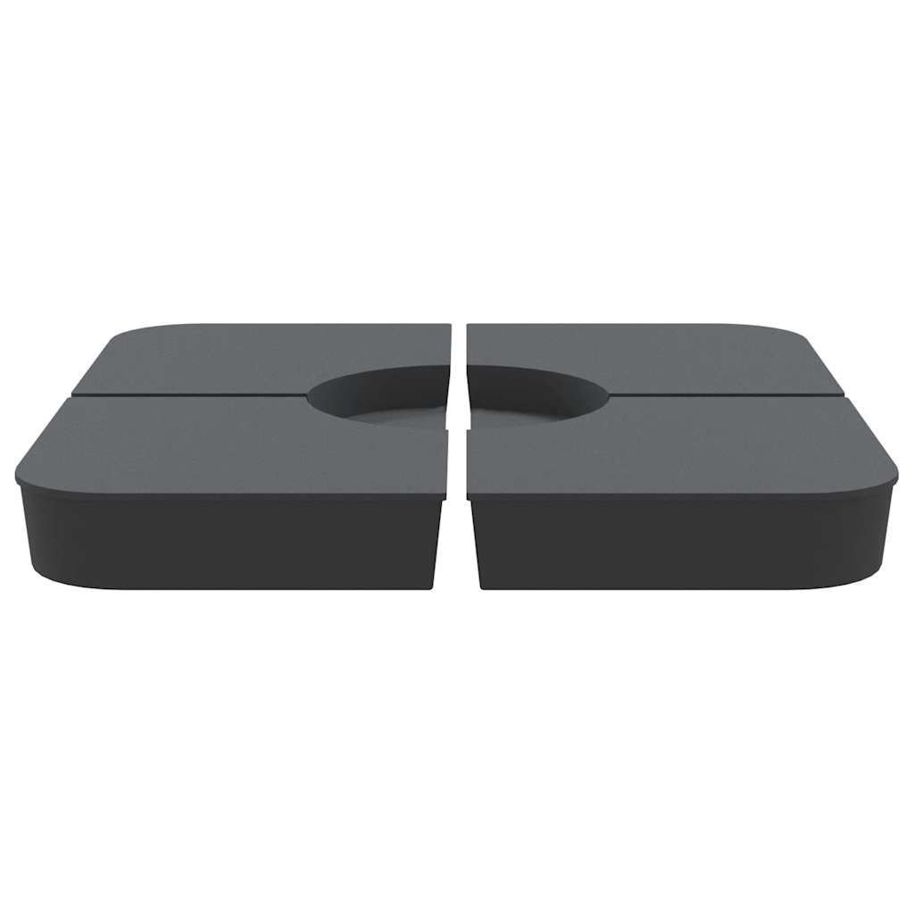 4-Delige Set Parasolvoeten Voor Kruisvoet Parasol 100 Kg Pp