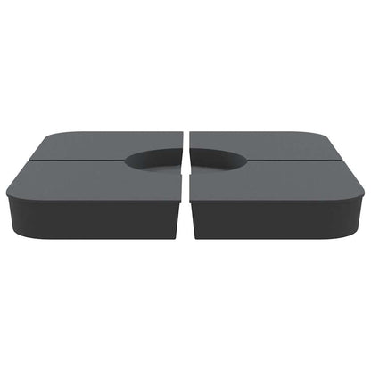 4-Delige Set Parasolvoeten Voor Kruisvoet Parasol 100 Kg Pp