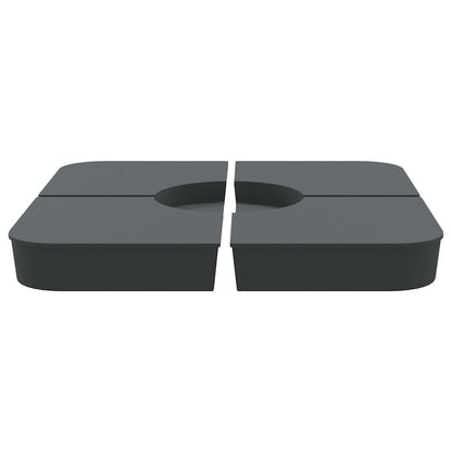 4-Delige Set Parasolvoeten Voor Kruisvoet Parasol 100 Kg Pp