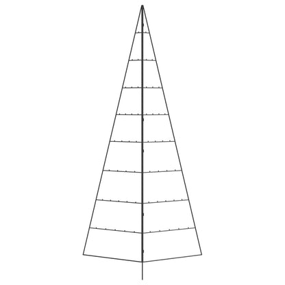 Kerstdecoratie Kerstboom Metaal Zwart