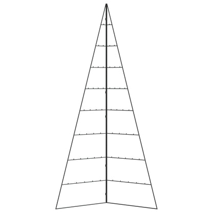 Kerstdecoratie Kerstboom Metaal Zwart