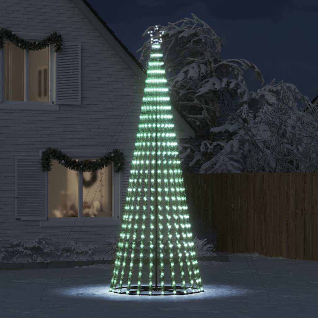 Led-Kerstboom 1028 Leds Koud Wit Koudwit