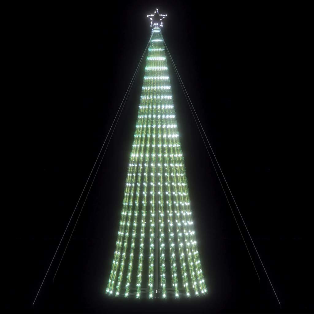 Led-Kerstboom 1028 Leds Koud Wit Koudwit