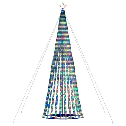 Led-Kerstboom 1028 Leds Kleurrijk Multikleur