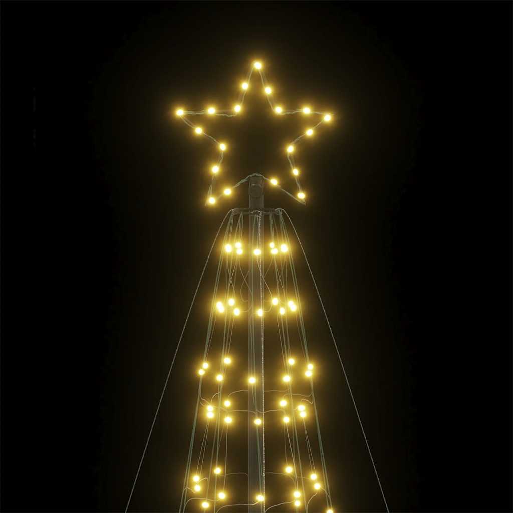 Led-Kerstboom Met Spikes 1534 Leds Warm Wit Warmwit