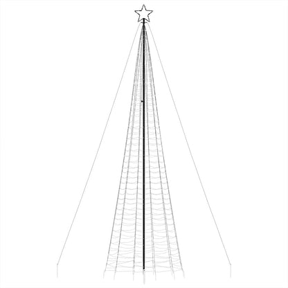 Led-Kerstboom Met Spikes 1534 Led's Kleurrijk Multikleur