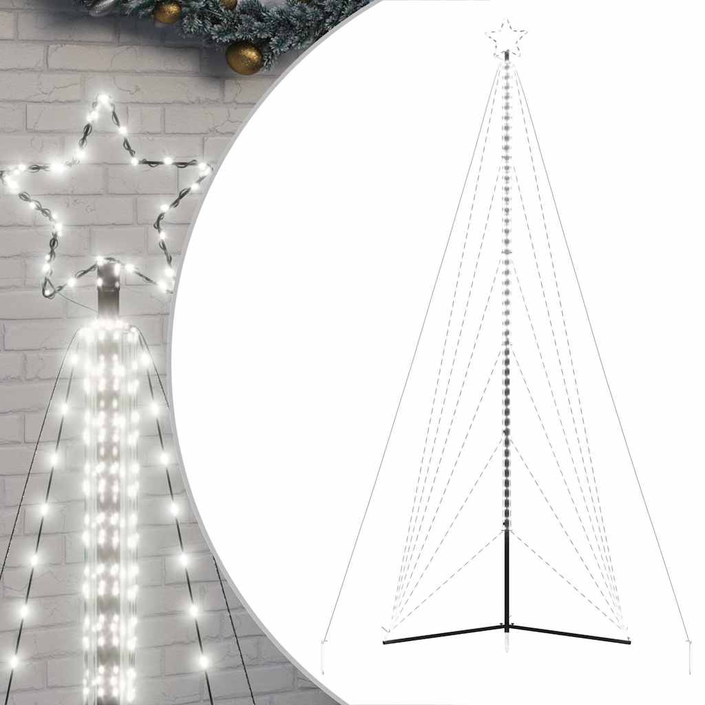 Led-Kerstboom 861 Leds Koud Wit 478 Cm Koudwit