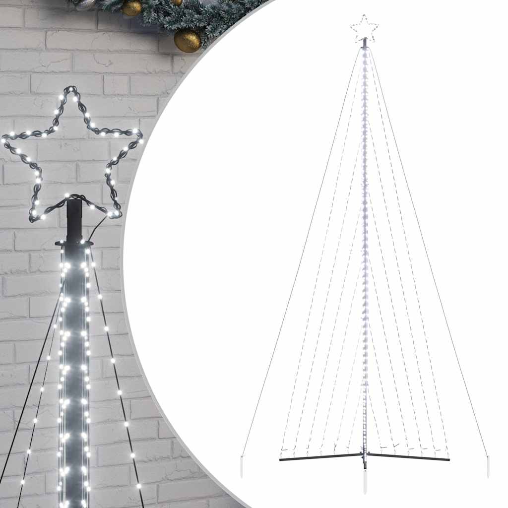 Led-Kerstboom 789 Leds Koud Wit 476 Cm Koudwit