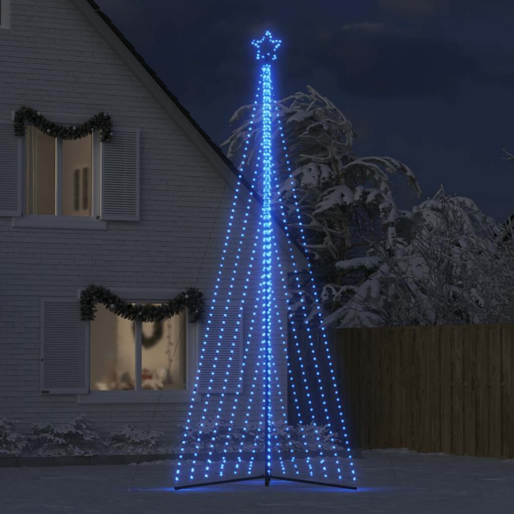 Led-Kerstboom 789 Leds 476 Cm Blauw