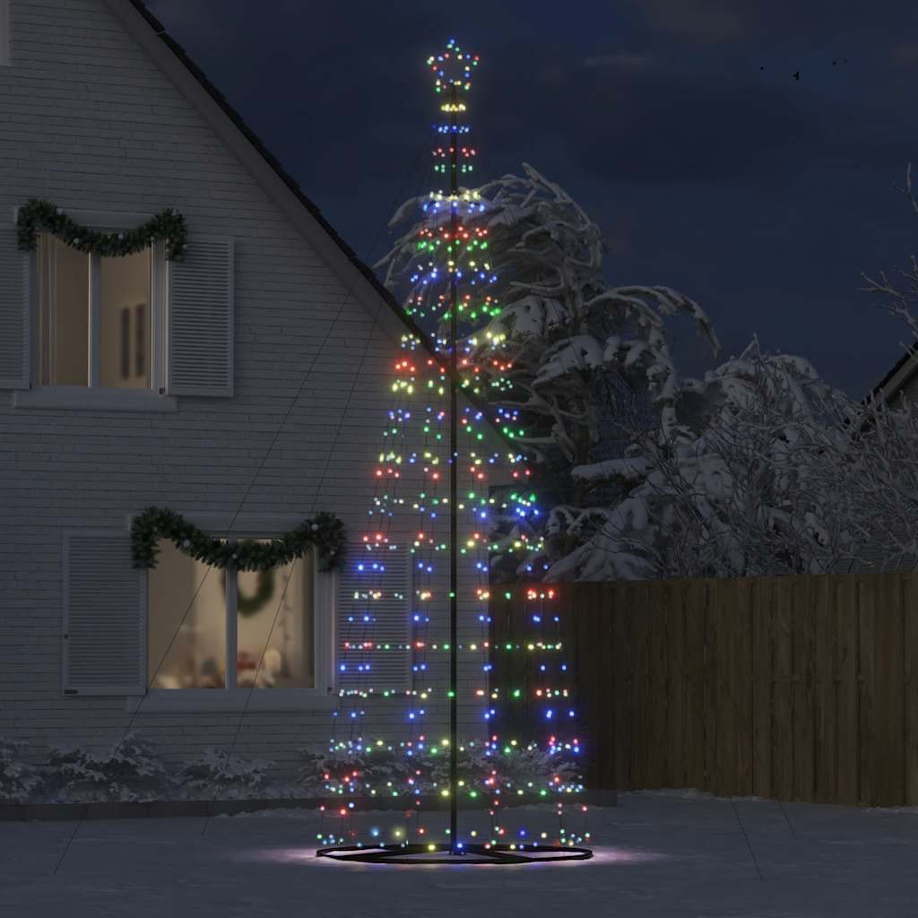Led-Kerstboom 1534 Leds Kleurrijk Multikleur