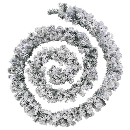 Kerstslinger Met Led-Lampjes Groen Pvc