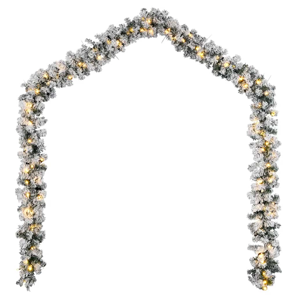 Kerstslinger Met Led-Lampjes Groen Pvc