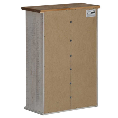 Hangkast Halden Met Schuifdeur 49X22,5X70 Cm Grenenhout