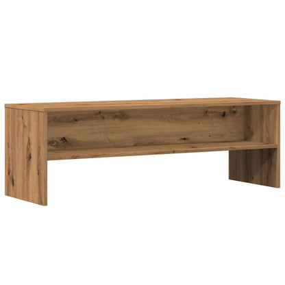 Tv-Meubel 120X40X40 Cm Bewerkt Hout Artisanaal Eikenkleurig