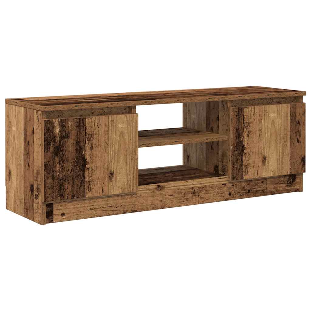 Tv-Meubel 102X30X36 Cm Bewerkt Hout Kleurig