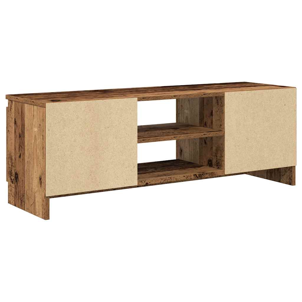 Tv-Meubel 102X30X36 Cm Bewerkt Hout Kleurig