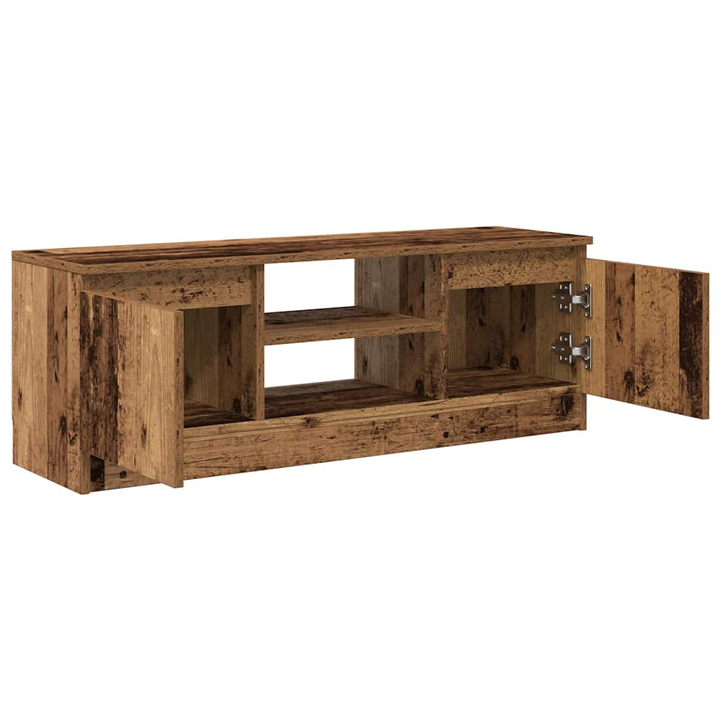 Tv-Meubel 102X30X36 Cm Bewerkt Hout Kleurig