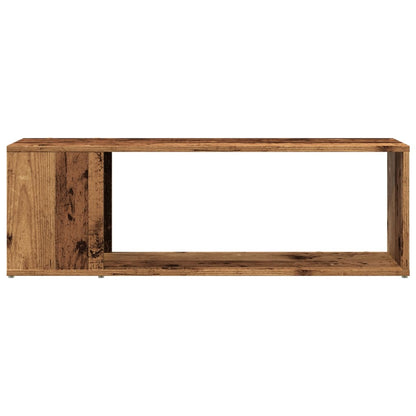 Tv-Meubel 100X24X32 Cm Bewerkt Hout Kleurig