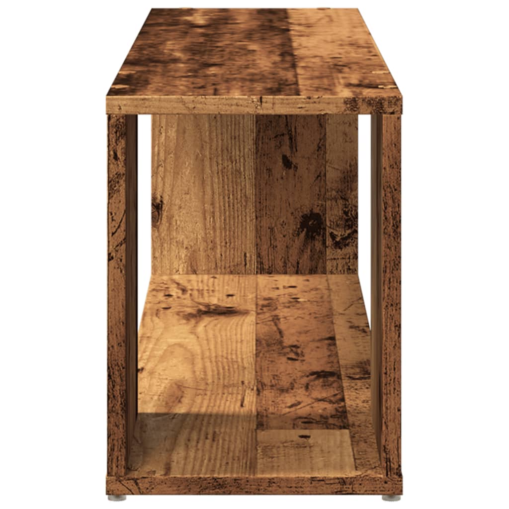 Tv-Meubel 100X24X32 Cm Bewerkt Hout Kleurig