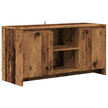 Tv-Meubel 102X37,5X52,5 Cm Bewerkt Hout Kleurig