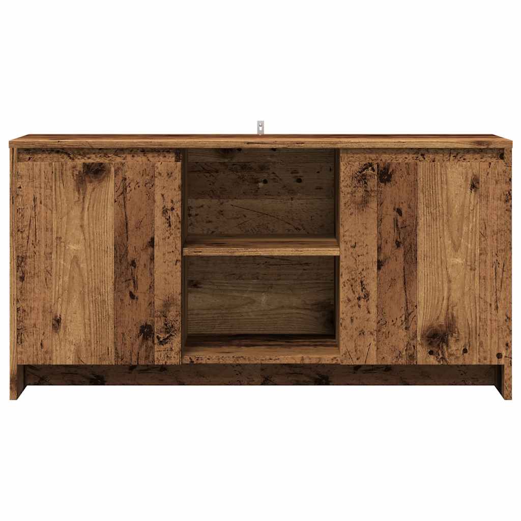 Tv-Meubel 102X37,5X52,5 Cm Bewerkt Hout Kleurig