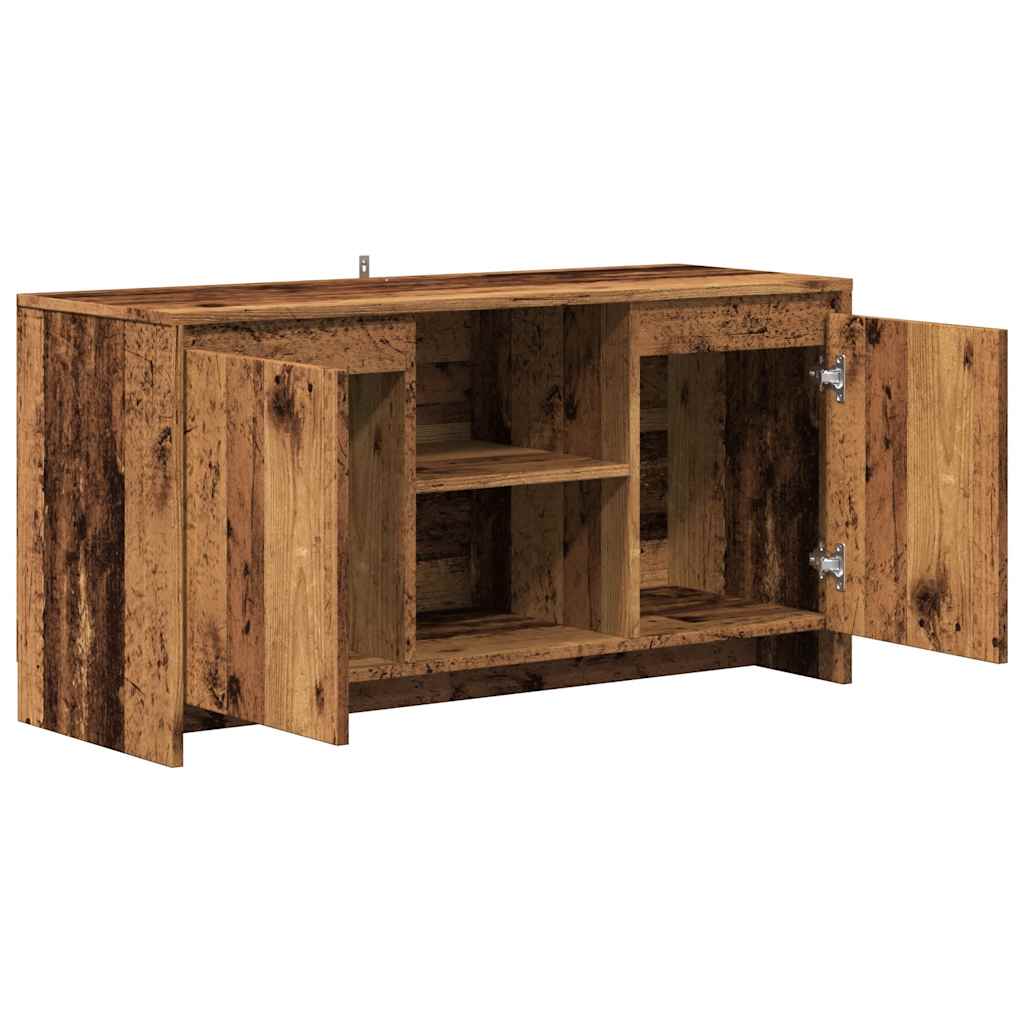 Tv-Meubel 102X37,5X52,5 Cm Bewerkt Hout Kleurig