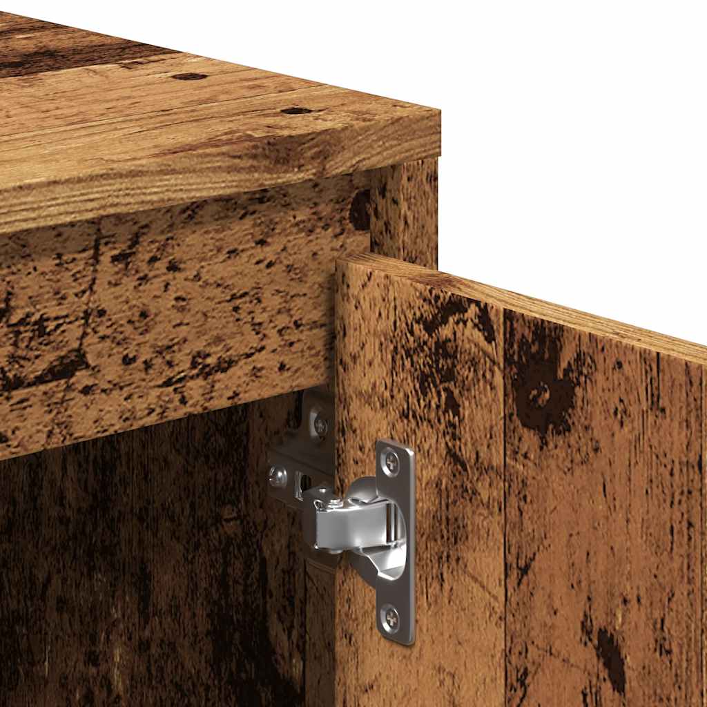 Tv-Meubel 102X37,5X52,5 Cm Bewerkt Hout Kleurig