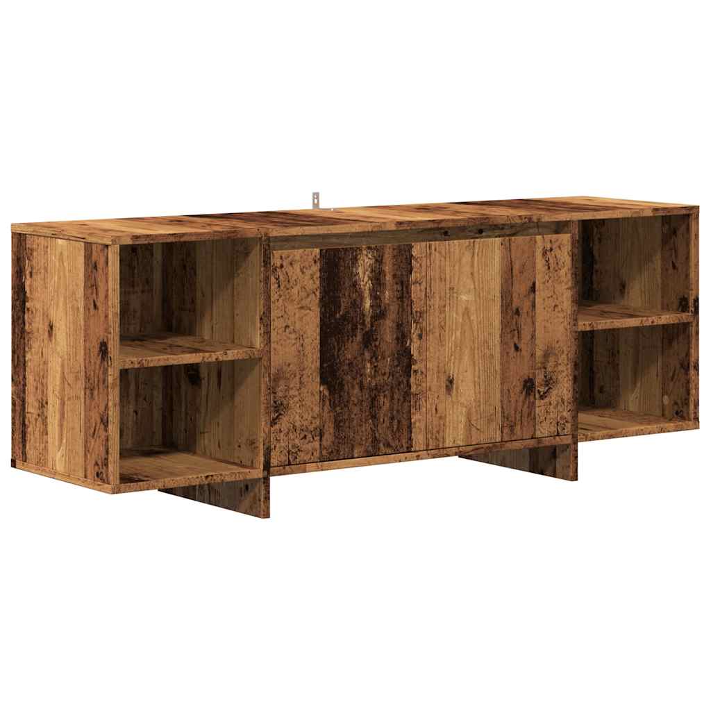 Tv-Meubel 130X35X50 Cm Bewerkt Hout Kleurig