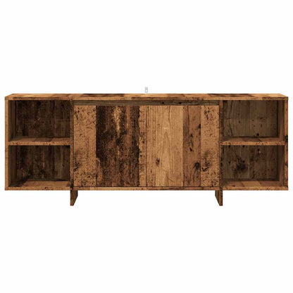 Tv-Meubel 130X35X50 Cm Bewerkt Hout Kleurig