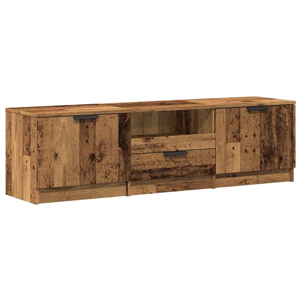 Tv-Meubel 140X35X40 Cm Bewerkt Hout Kleurig